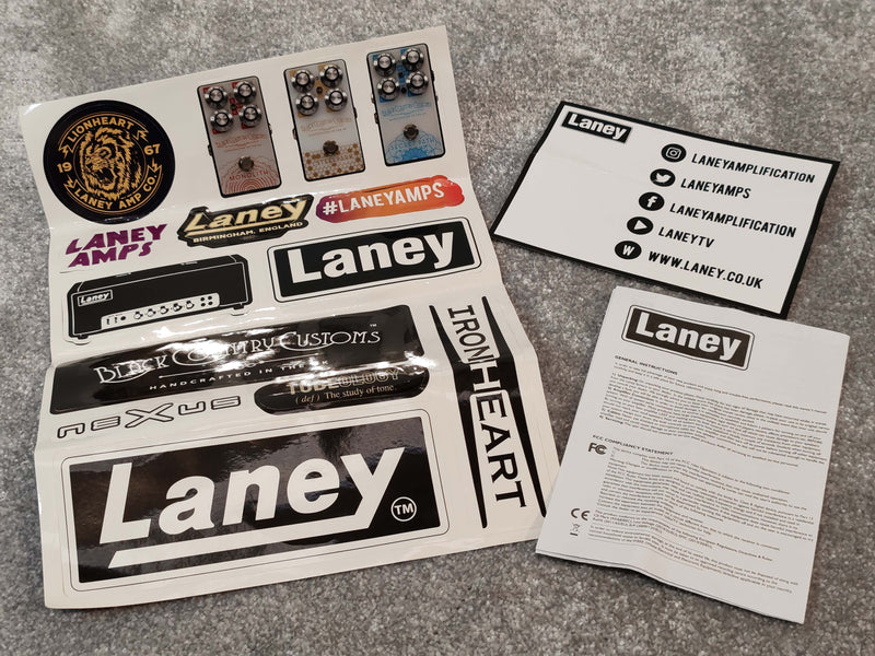 Laney Cub Supertop 15w Electric Guitar Amp Head - Image 8