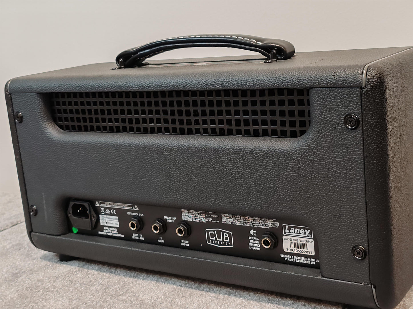 Laney Cub Supertop 15w Electric Guitar Amp Head