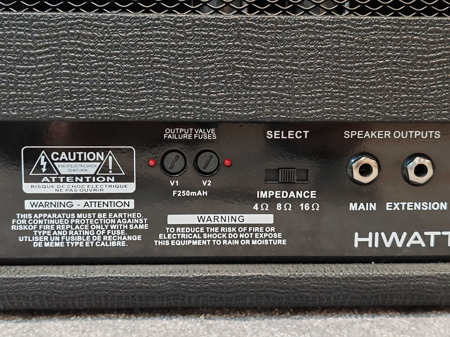 Hiwatt Hi-Gain 50 - 50w Guitar Amplifier Head