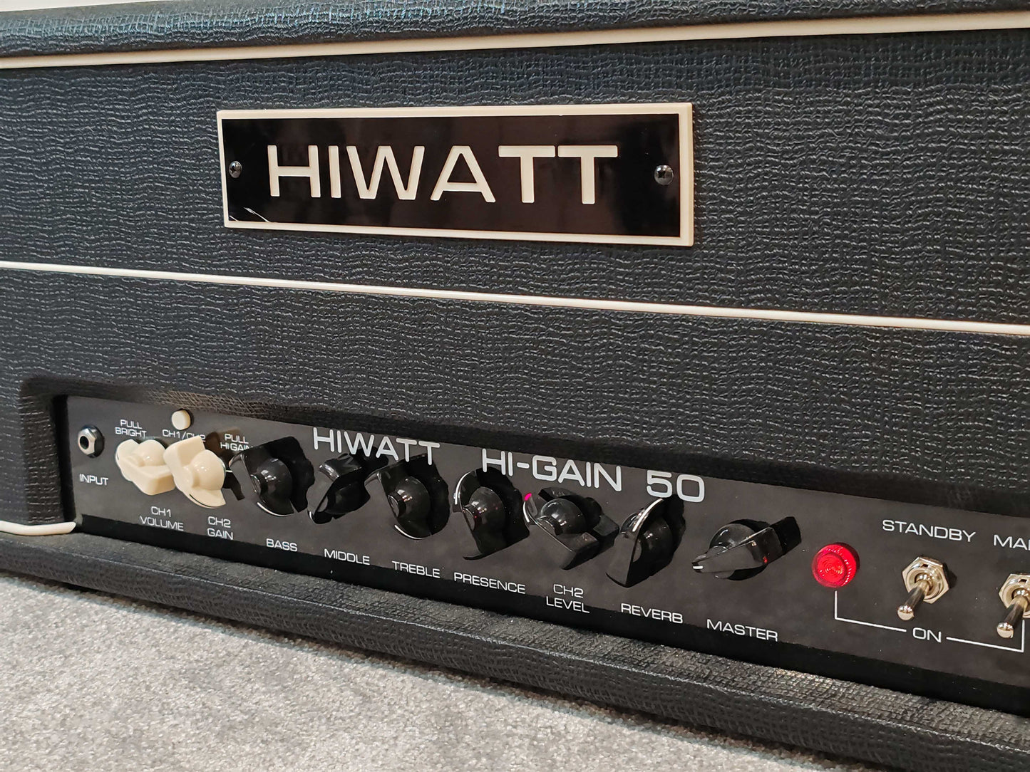 Hiwatt Hi-Gain 50 - 50w Guitar Amplifier Head