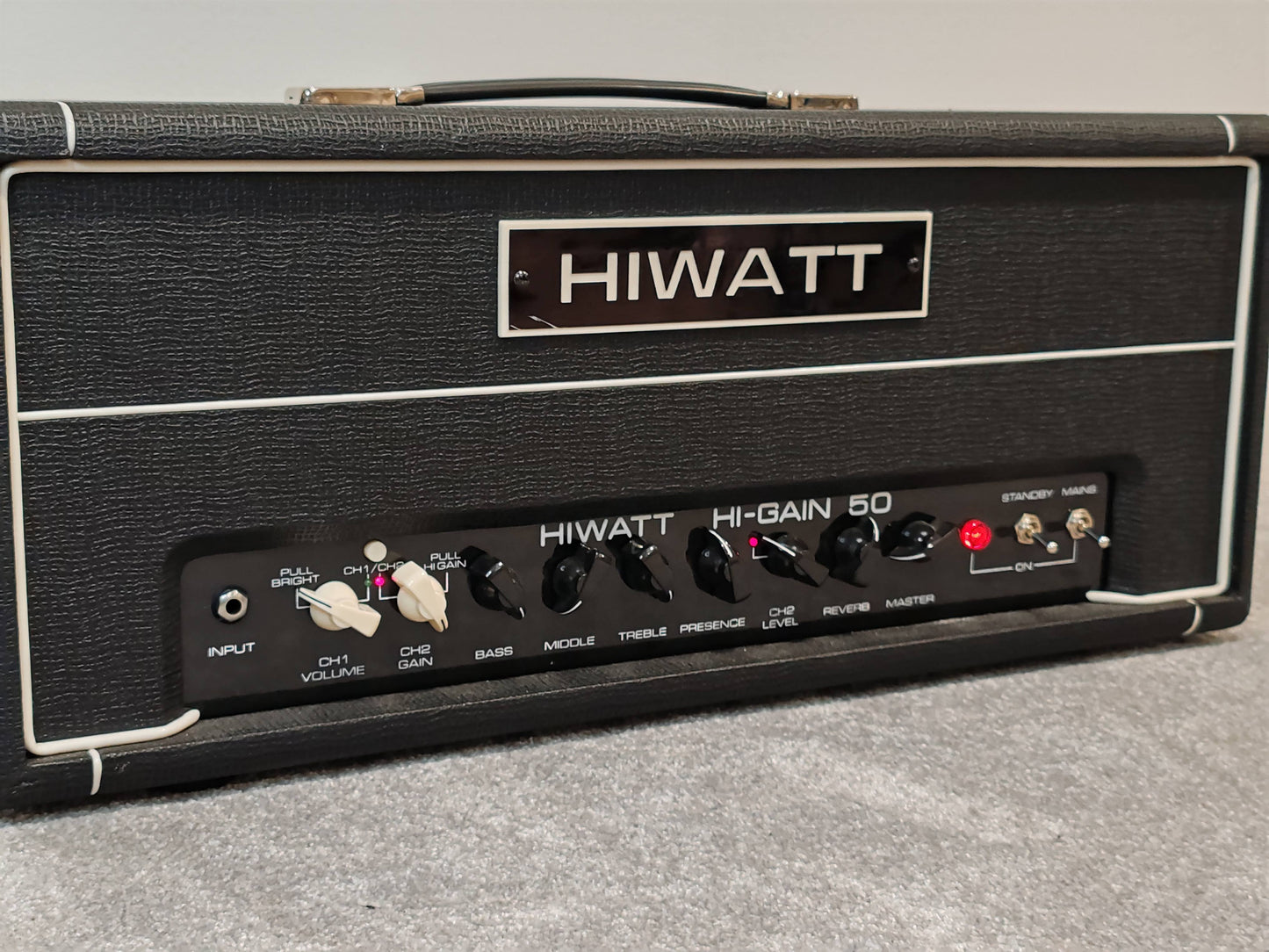 Hiwatt Hi-Gain 50 - 50w Guitar Amplifier Head
