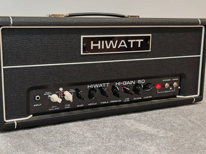 Hiwatt Hi-Gain 50 - 50w Guitar Amplifier Head