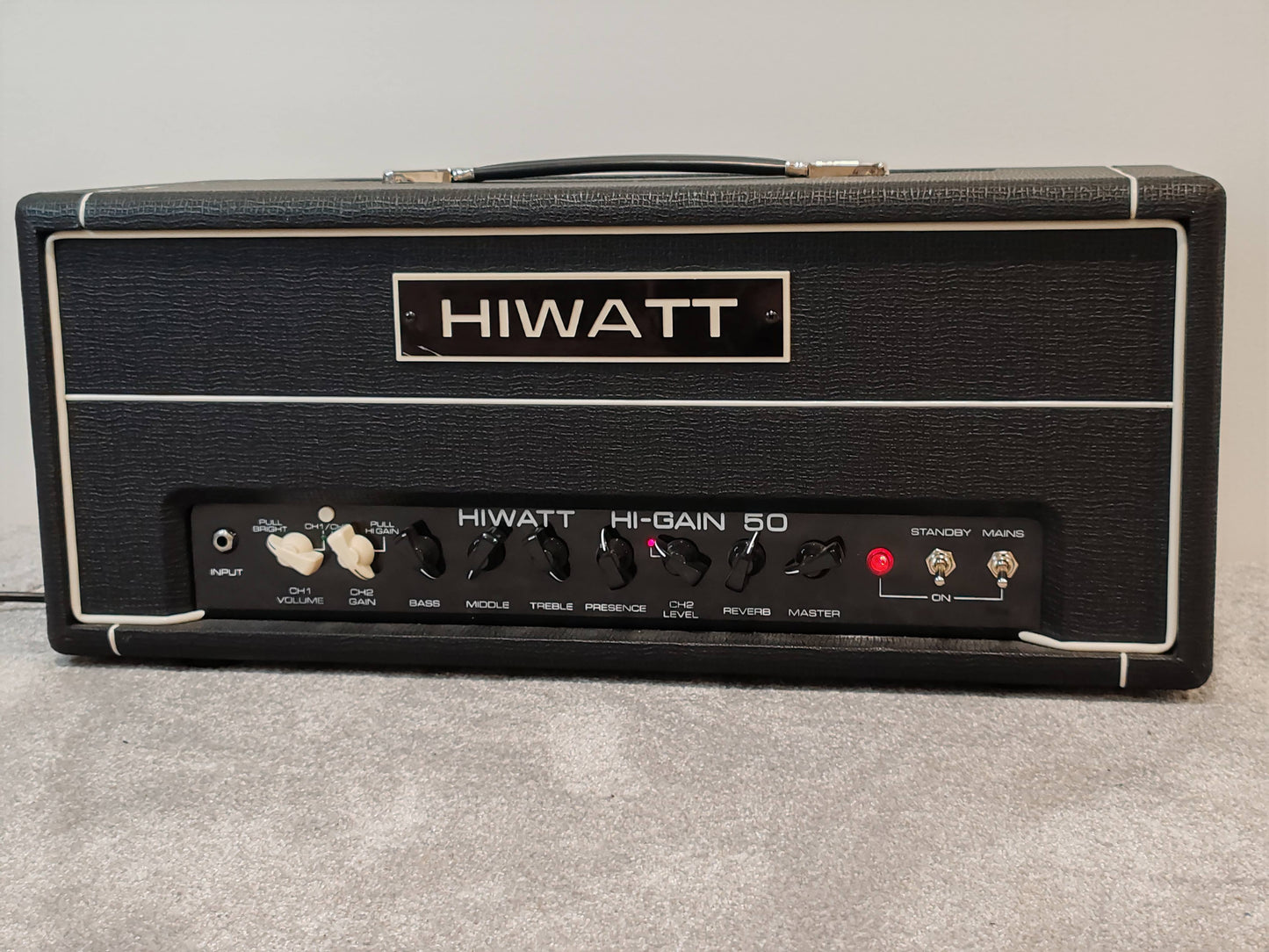 Hiwatt Hi-Gain 50 - 50w Guitar Amplifier Head