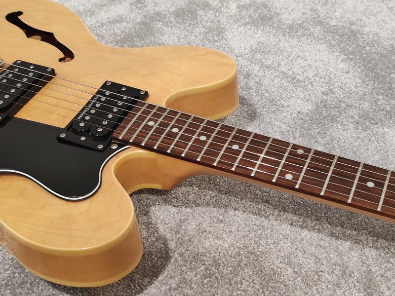 Epiphone DOT 335 Semi Hollow Electric Guitar - Natural - Image 4