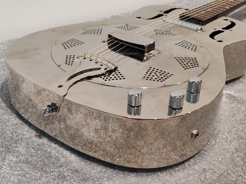 Alden Resonator Hollow Body Steel Electric Guitar - Image 2