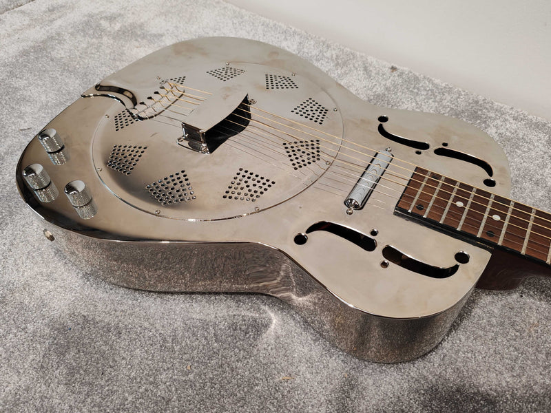 Alden Resonator Hollow Body Steel Electric Guitar - Image 3