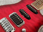 Ibanez SA360QM Electric Guitar - Red - With Hard Case - Image 5