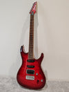 Ibanez SA360QM Electric Guitar - Red - With Hard Case - Photo 2