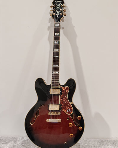 Epiphone 1989 Sheraton Electric Guitar + Hard Case - Professionally setup