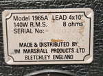 Marshall 1965A Lead 4x10