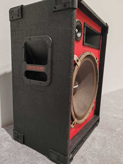 Pair of Eminence Custom Sound 200watt PA Speakers