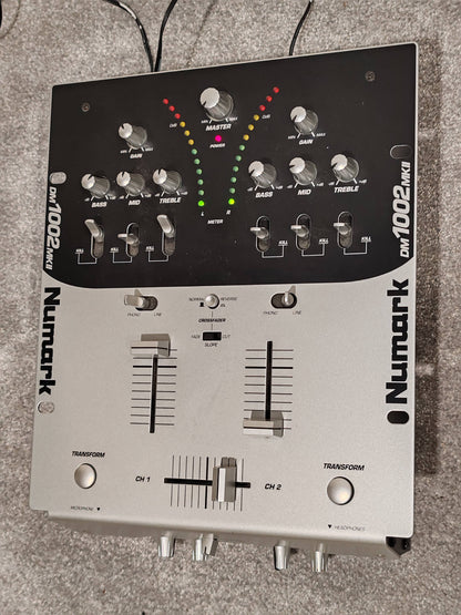 Numark DM1002 MKII - Two-Channel Professional DJ Mixer
