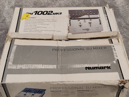 Numark DM1002 MKII - Two-Channel Professional DJ Mixer