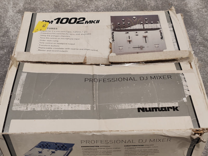 Numark DM1002 MKII - Two-Channel Professional DJ Mixer - Image 8