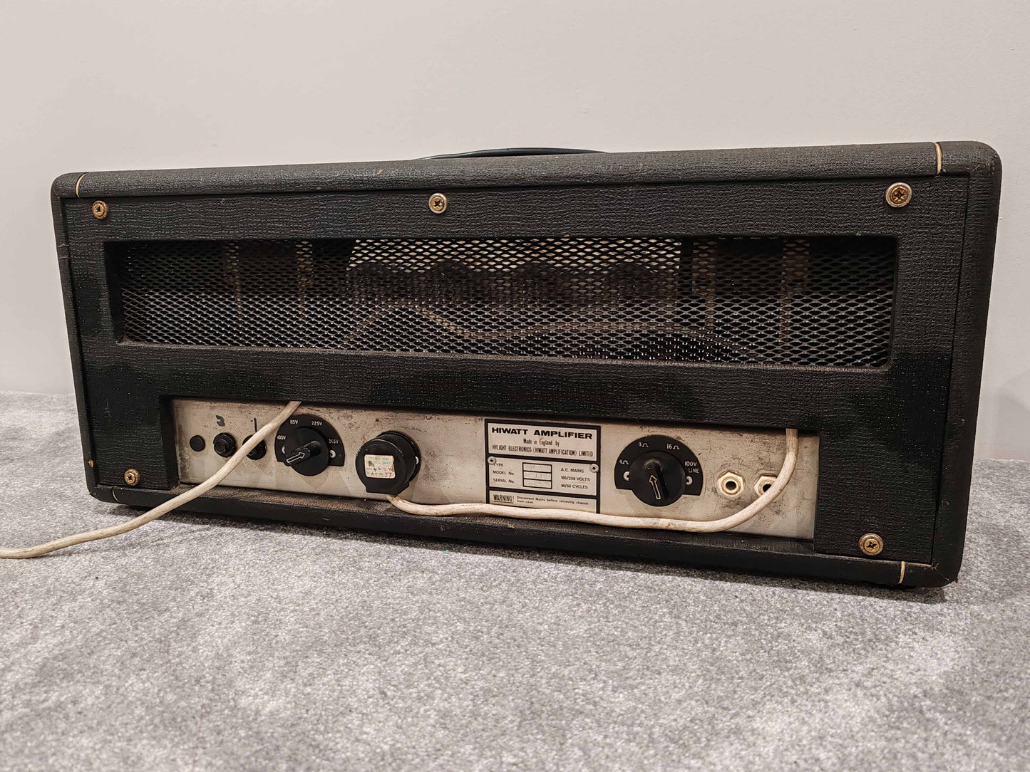 Hiwatt DR112 Custom Built P.A. 100 Amplifier Vintage 1970s
