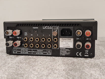 Cyrus One Integrated Amplifier from Cyrus Audio 2x100W