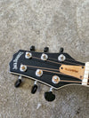 Peavey Jack Daniels Black Acoustic Guitar – Branded Design & Full-Size Dreadnought – Very Good - Photo 6