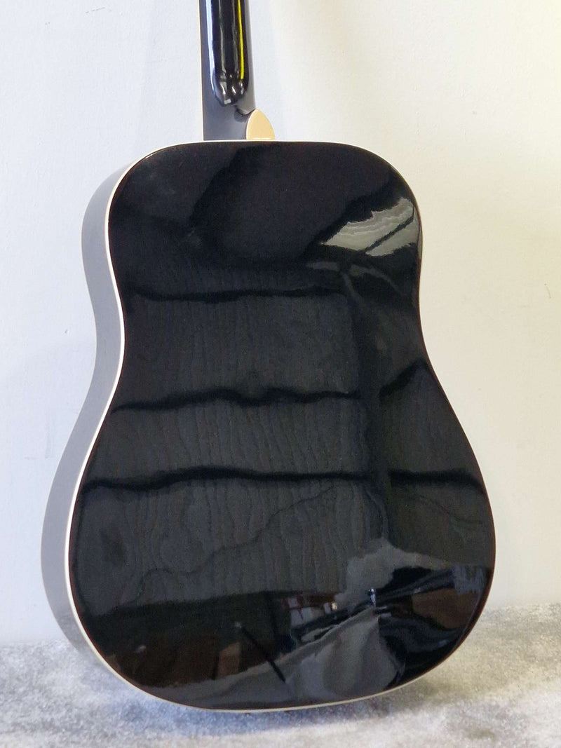 Peavey Jack Daniels Black Acoustic Guitar – Branded Design & Full-Size Dreadnought – Very Good - Image 7