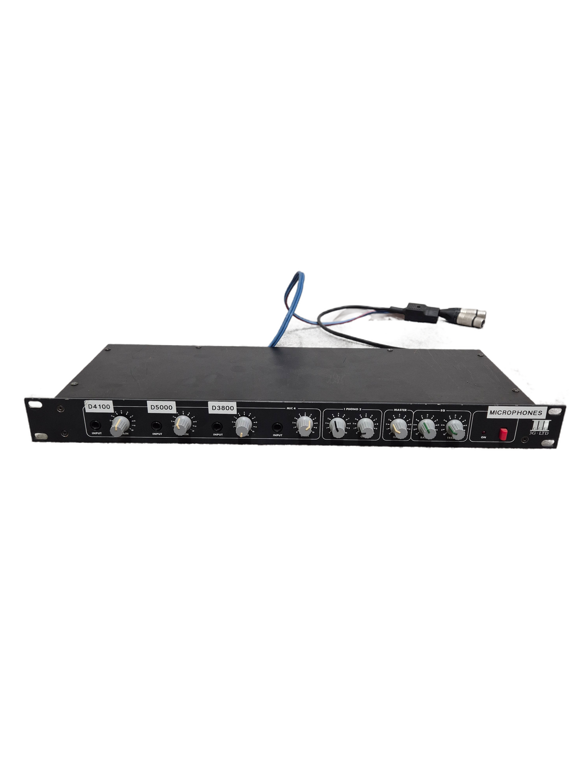 GGG LTD 3G - 3 Channels Microphone Mixer - Spares or Repair