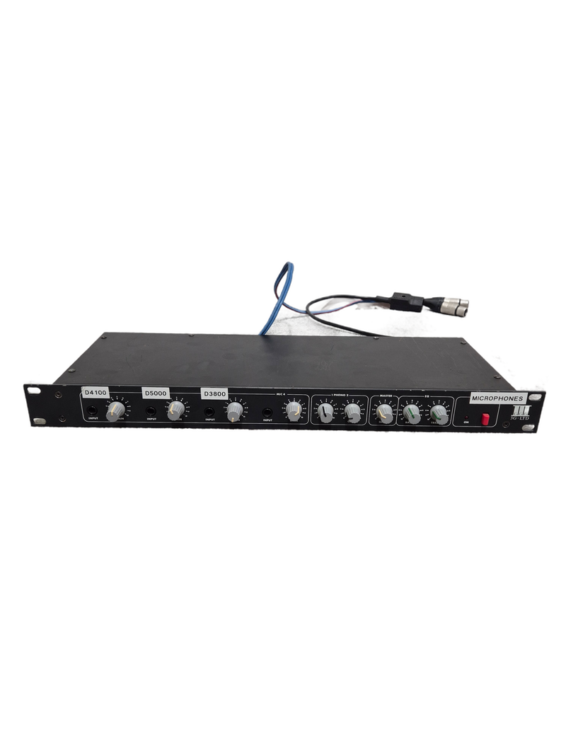 GGG LTD 3G - 3 Channels Microphone Mixer - Spares or Repair - Image 1