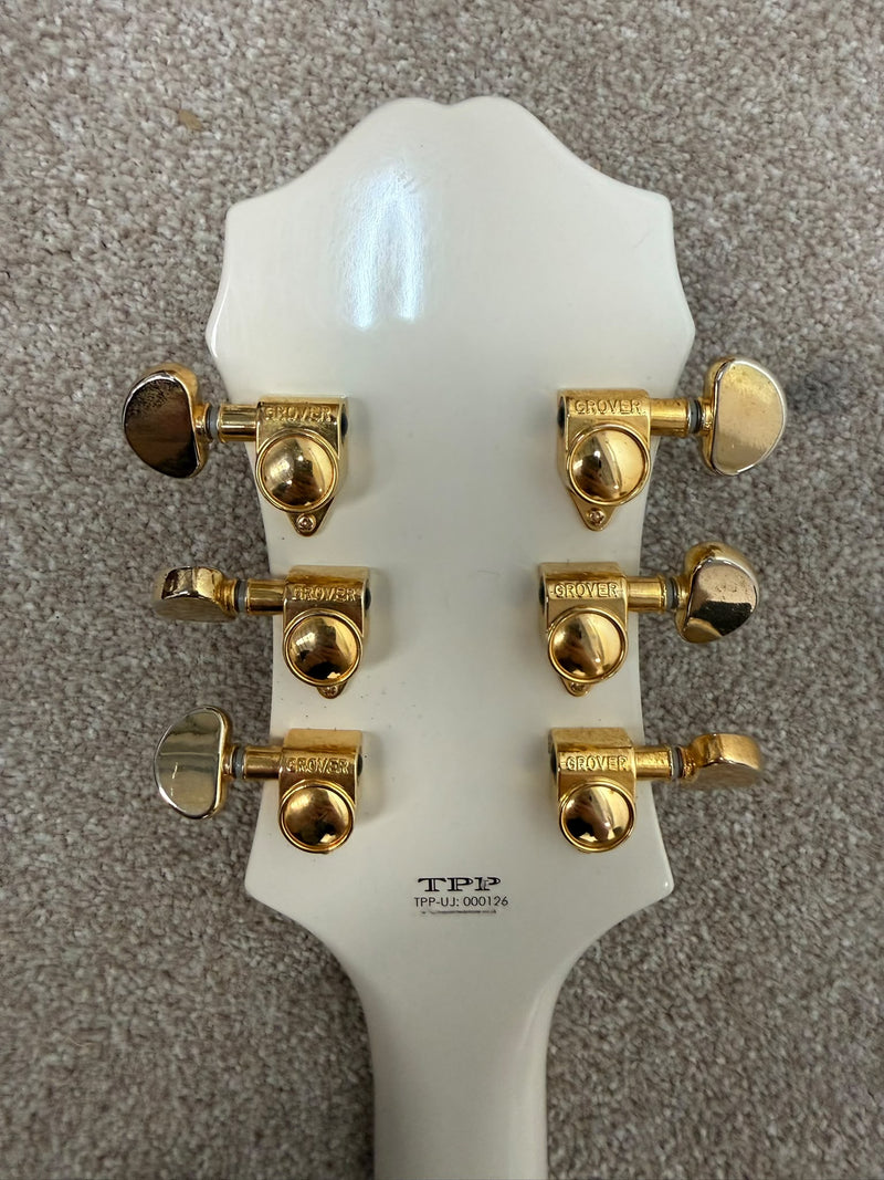 Epiphone Sheraton II Pro - The Painted Player "Union Jack" Noel Gallagher Tribute (Supreme Edition) - Semi-Hollow Electric Guitar - Good w/ Hard Case & TPP Certificate - image 5