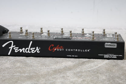 Fender Cyber Foot Controller - PR 521 - Very Good w/  Instructions & Wiring Diagram