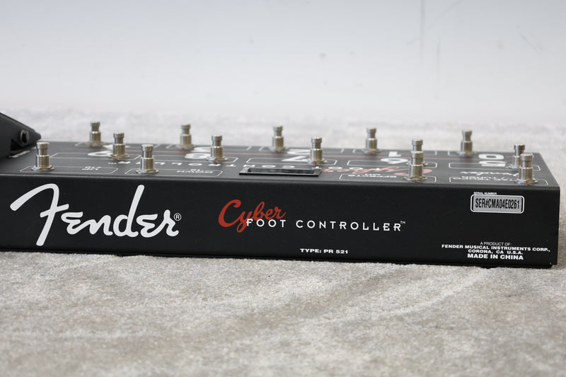 Fender Cyber Foot Controller - PR 521 - Very Good w/  Instructions & Wiring Diagram - Image 9