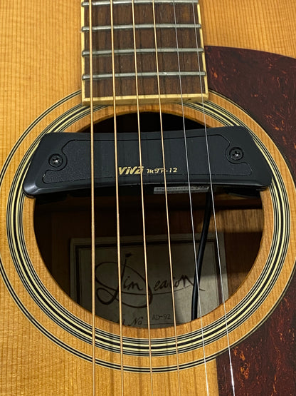 Jim Deacon AD-92 Dreadnought Converted Electro Acoustic Guitar