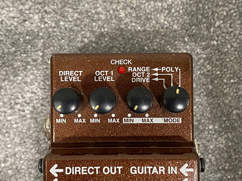 Boss Super Octave OC-3 Guitar Effects Pedal - Brown - Image 2