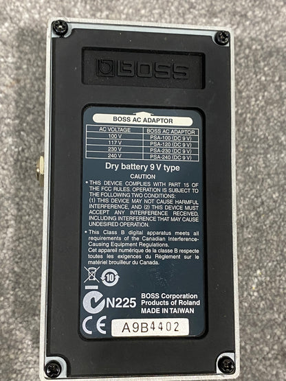 Boss FB-2 Feedbacker/Booster Multi Effects Pedal - Silver