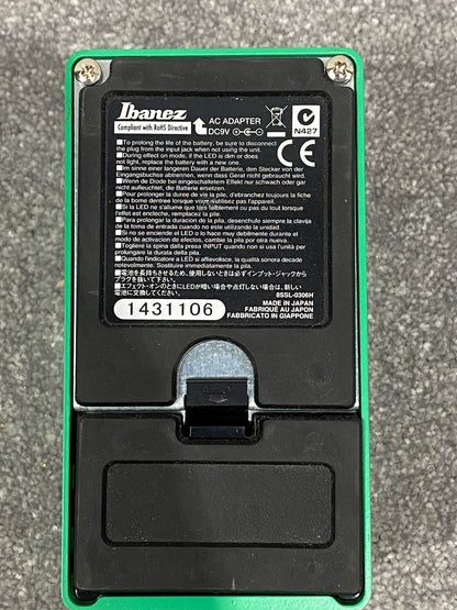 Ibanez TS808 Overdrive Pro Tube Screamer Effects Pedal - Green
