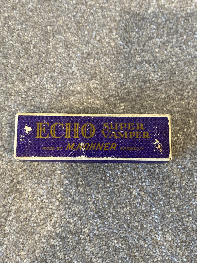 Hohner Echo Super Vamper Harmonica with Box - Germany - Image 1