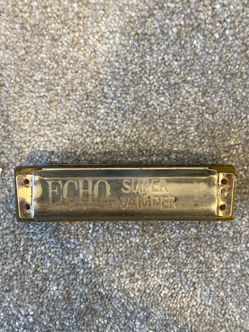 Hohner Echo Super Vamper Harmonica with Box - Germany - Image 4
