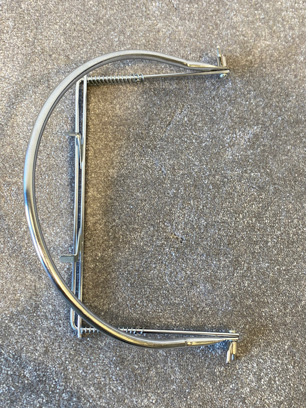 Metal Harmonica Neck Stand/Holder - Silver
