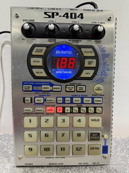 Roland SP-404 (MK1) Electronic Sampler  w/ Original Power Supply