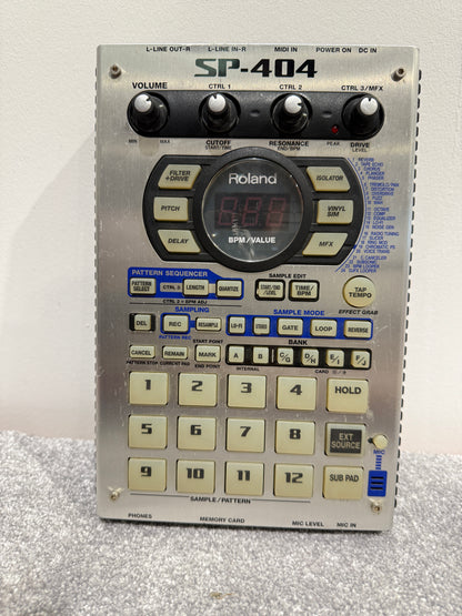 Roland SP-404 (MK1) Electronic Sampler  w/ Original Power Supply