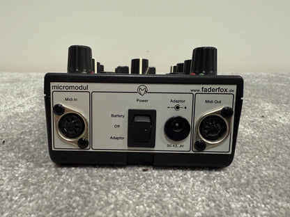 Faderfox Micromodul DJ2 - DJ Controller with Power Supply