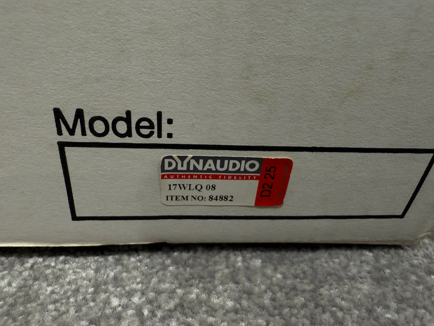 Dynaudio 17LQ 08 High-Performance Woofer Speaker Driver – 6.5" Midbass (Item 84882)