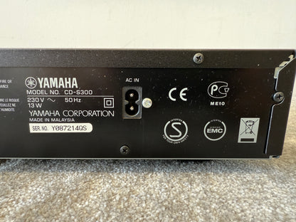 Yamaha CD-S300 Natural Sound CD Player – High-Precision Playback, USB Input Excellent