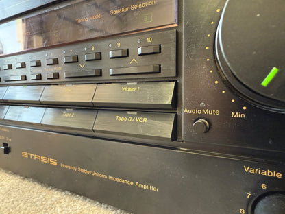 Nakamichi TA-4E Stereo Receiver – Nelson Pass Stasis Design, 100W Excellent