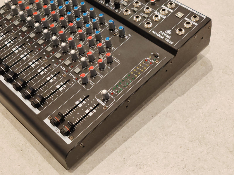 DEVINE MixDesk 1202 - Professional 12 Channel Mixer With Built in EQ - Image 3