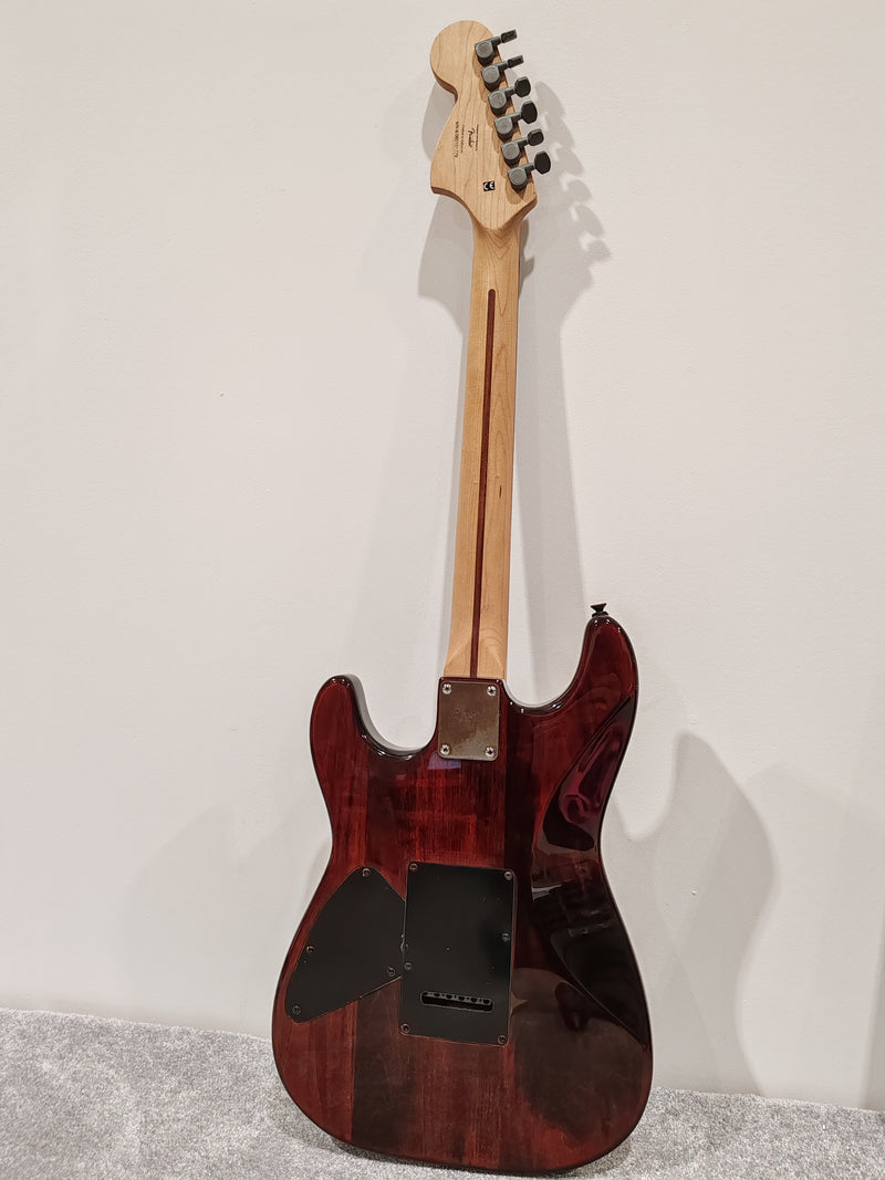Fender Squier Stratocaster Obey Graphic – HSS Electric Guitar – Very Good w/ New Tremolo Bar - Image 8
