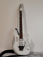 Ibanez Jem Jr Electric Guitar - White - Double Locking Trem - Image 2
