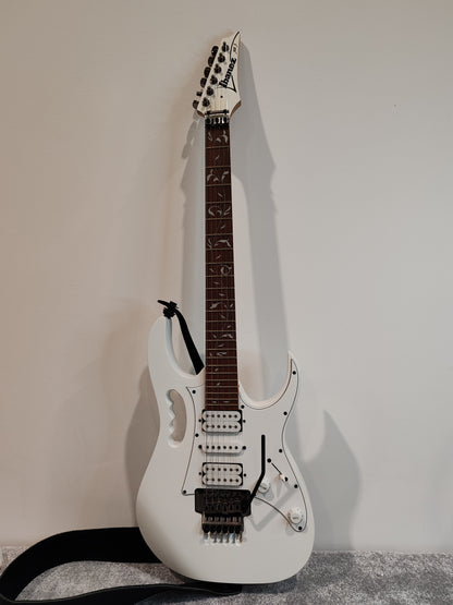 Ibanez Jem Jr Electric Guitar - White - Double Locking Trem