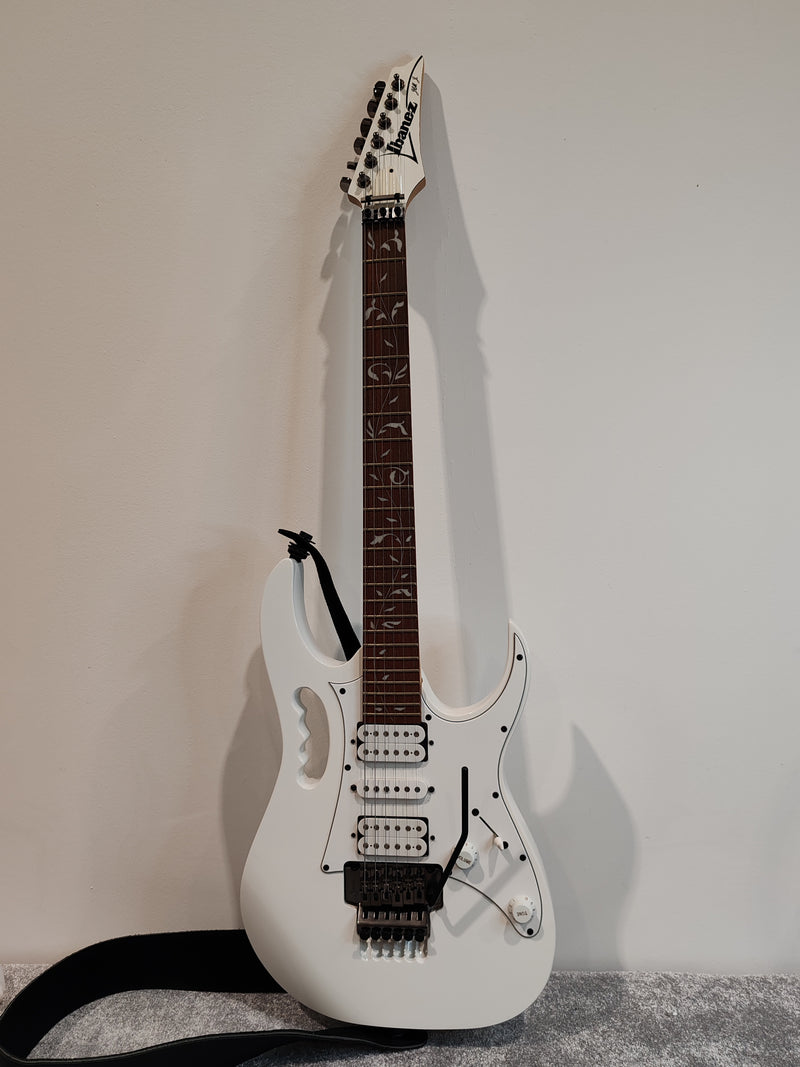 Ibanez Jem Jr Electric Guitar - White - Double Locking Trem - Image 2