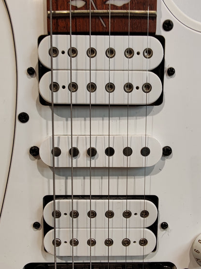 Ibanez Jem Jr Electric Guitar - White - Double Locking Trem