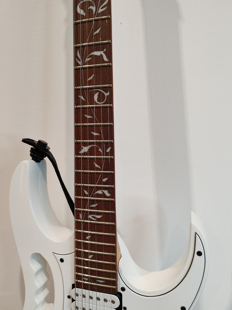 Ibanez Jem Jr Electric Guitar - White - Double Locking Trem - Image 6