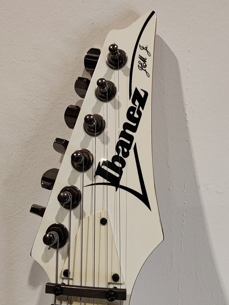 Ibanez Jem Jr Electric Guitar - White - Double Locking Trem - Image 13