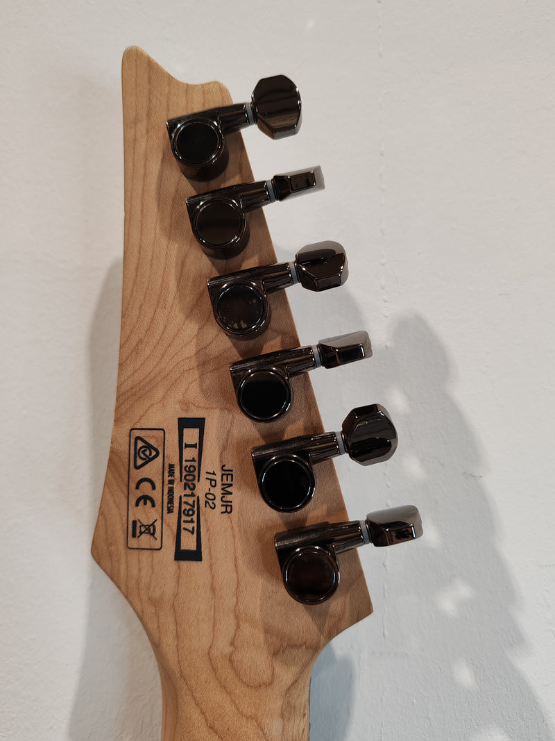 Ibanez Jem Jr Electric Guitar - White - Double Locking Trem - Image 12