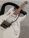 Ibanez Jem Jr Electric Guitar - White - Double Locking Trem - Photo 3